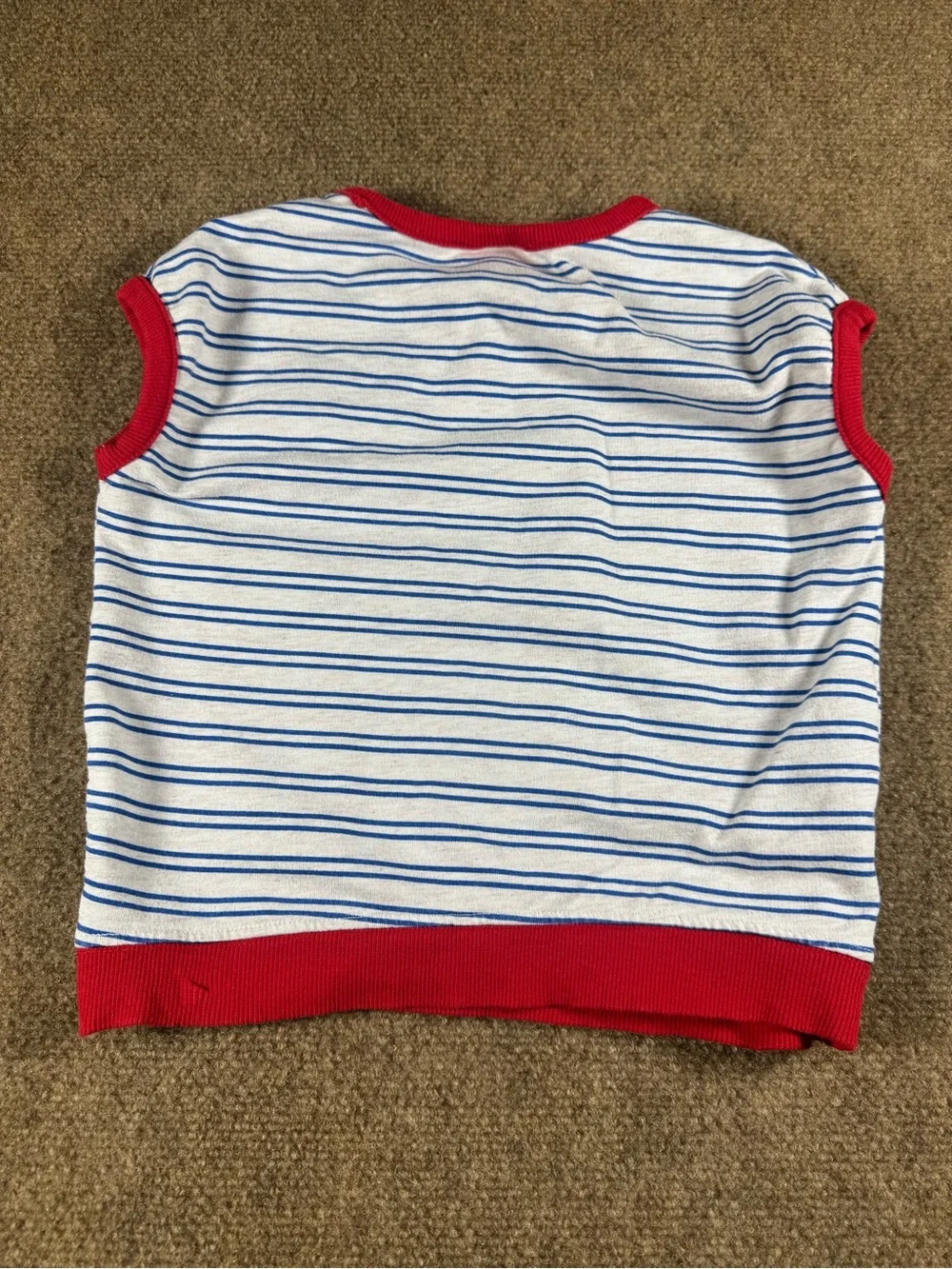 Disney Junior Mickey Toddler Short Sleeveless T shirt Tee Size 5T Unisex Boys